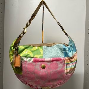 Authentic Coach with tags MultiPrint Bag Gently Worn